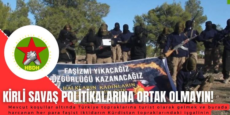 HBDH’den ‘turizm’ uyarısı: Savaş politikalarına ortak olmayın!