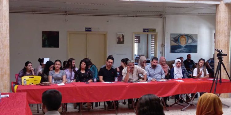 Dirbêsiyê gençleri uyuşturucuyla mücadele çalıştayı düzenledi