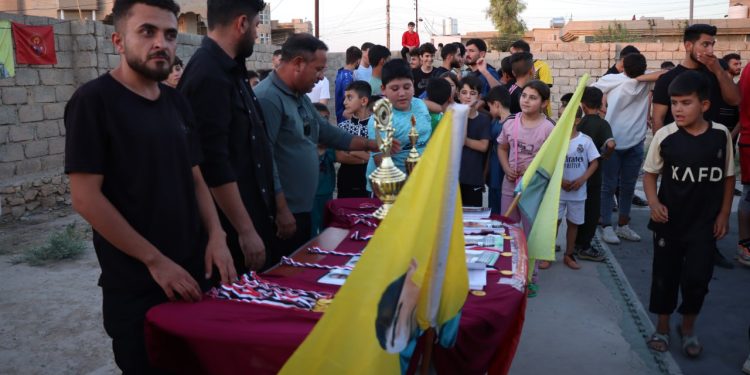 Ezîdxan Gençlik Birliği Voleybol turnuvası başlattı