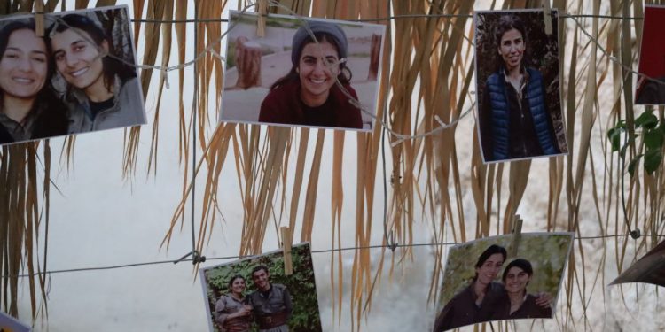 Şehba ve Kobanê’de genç kadın şehitleri için anma