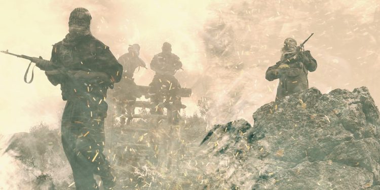 Gerilla direnişi karşısında yaşanan korku: Türk Askeri ayağına sıkıyor