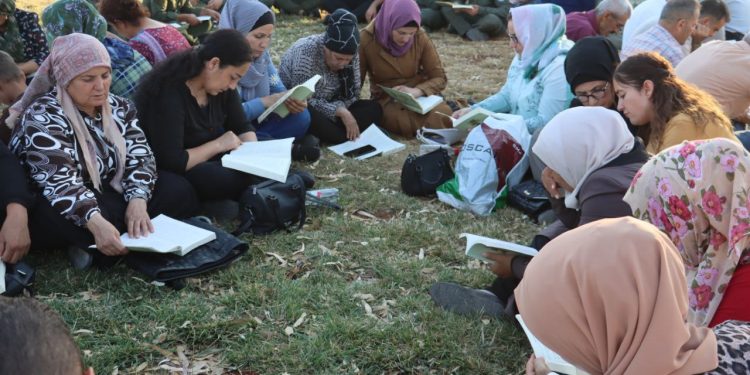 Şehba’da 500 kişi Önder APO’nun savunmalarını okumak için bir araya geldi