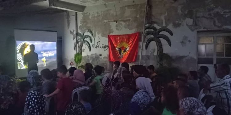 Şehba’da gençler Şehit Bişeng Brûsk’u andı