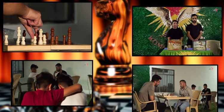 Mexmûr’da Şehit Tolhildan Kandîl anısına “Satranç Turnuvası” başlatıldı