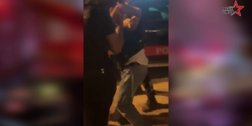 Bir genci işkenceyle gözaltına almak isteyen polis halkın direnişi ile karşılaştı