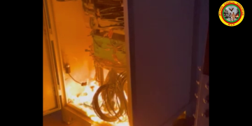 MAK Milisleri Amed’te, işgalci Türk devletine ait Baz İstasyonunu imha etti.