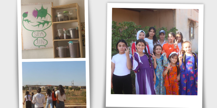 Dirbesiyê Genç Kadınlar Birliğinden, Çocuk Kültür komitesiyle Jinwar’a ziyaret!