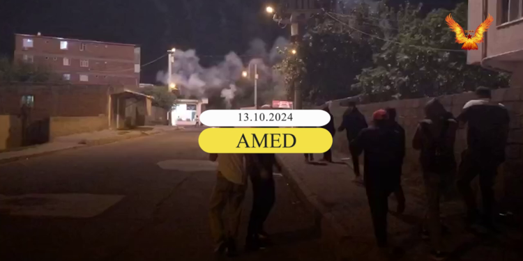 YCWK Amed birimlerinden eylem!