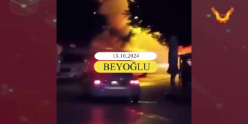 YCWK’den araç yakma eylemi