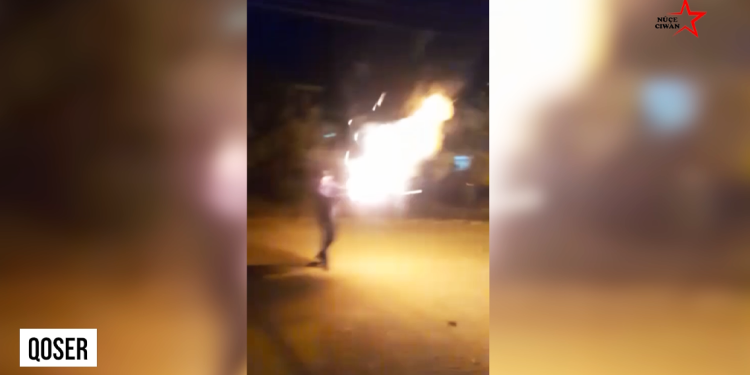 Qoser’de APOCU Gençlik; “Kürt Halkı Uyuma, İradene Sahip Çık!” 