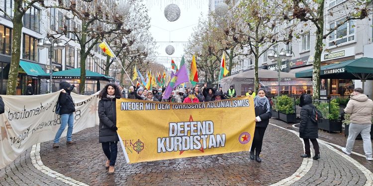 Frankfurt Gençlik: Rojava’daki halkımızın direnişini büyütmeliyiz