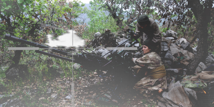 HPG: İşgalcilere ait çok sayıda teknik imha edildi