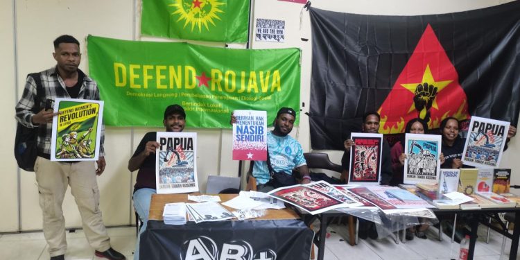 Papua’lı öğrencilerden Rojava’ya destek