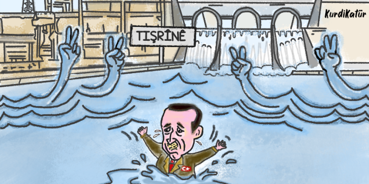 Karikatür: Tişrin Barajı’nda tarihi direniş