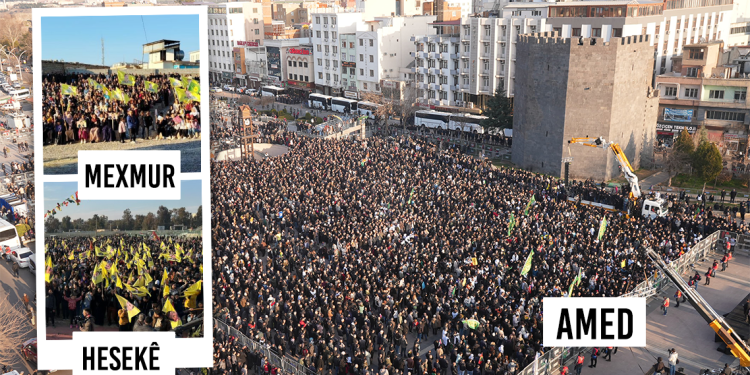 Önder APO’nun tarihi çağrısı Kürdistan’ın her yerinde coşkuyla karşılandı