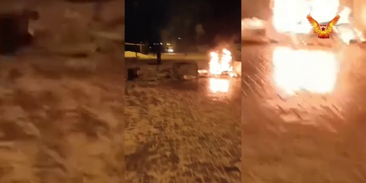 YCWK Wan birimleri 15 şubat komplosunu protesto etti