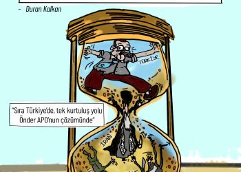 Karikatür:“Sıra Türkiye’de, tek kurtuluş yolu Önder APO’nun çözümünde”