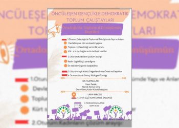 Gençler ‘Barış ve Demokratik Toplum Süreci’ gündemiyle buluşuyor