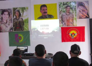 Kobanê’de gençlik şehitleri için anma