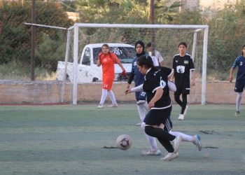 Rakka ve Efrin Genç Kadın Takımları Dostluk Maçında bir Araya geldi