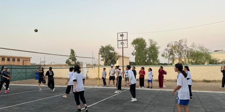 Şehit Vejin Anısına Ezidî Genç kadınlardan Voleybol Turnuvası