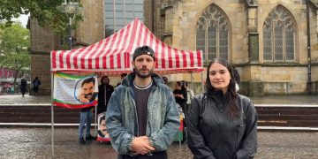 Dortmunda Uzun Yürüyüş standı açıldı