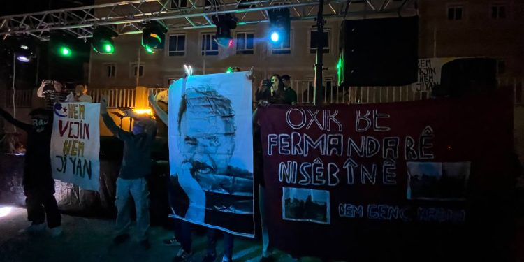 Wan’da genç kadınların konseri Çiya Rizgar ve Berîtan Amed anmasına dönüştü