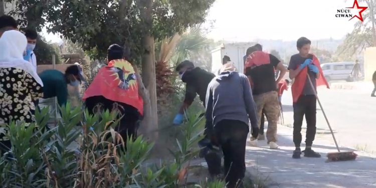 Ekoloji Gençlik Komini Tabqa’da Kapsamlı Temizlik Kampanyası Başlattı