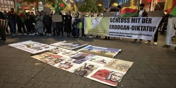 TCŞ Münster’den Halep Saldırılarına karşı Eylem