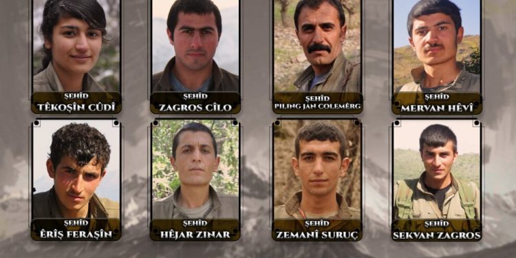 HPG-BİM Metîna şehitlerini saygıyla andı