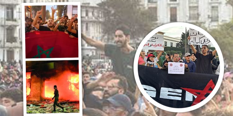 Fas’ta Gençlerin Eylemleri Devam Ediyor