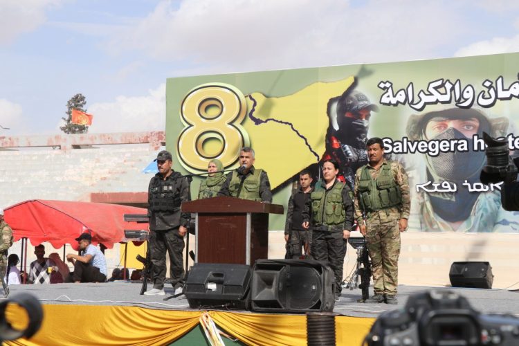 Rakka’nın kurtuluşunun 8. yıl dönümü kutlamaları sona erdi