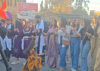 Hesekê Halkı QSD’nin 10. yılını kutladı, Bayram Yasaklarını Protesto Etti