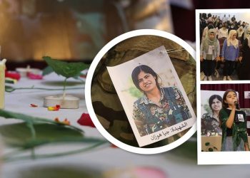 Genç Kadınlar ve Gençlik ve Spor Komitesi, Şehit Çiya Hozan İçin Anma Töreni Düzenledi