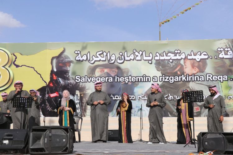 Rakka’nın kurtuluşunun 8. yıl dönümü kutlamaları sona erdi