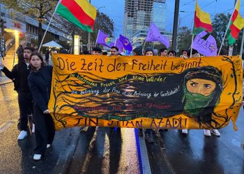Berlin’de Kürt Genç Kadınlarından Rojîn Kabaiş İçin Yürüyüş