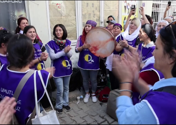 DEM Genç Kadın, “Umutla özgürlüğe yürüyoruz” Yürüyüşünün İkinci Günündeydi