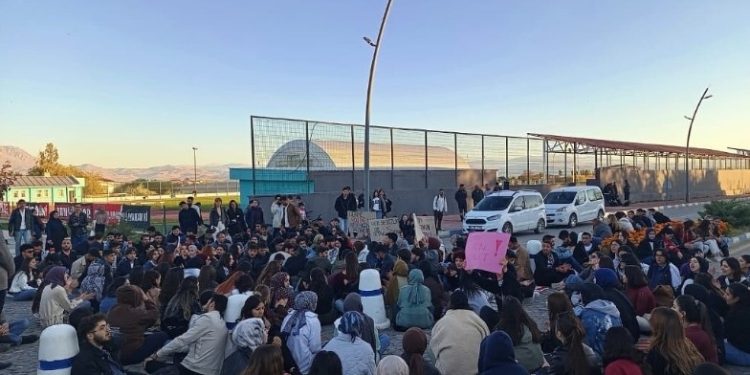 Gençlerin Rojin Kabaiş İçin Adalet Eylemi Devam Ediyor