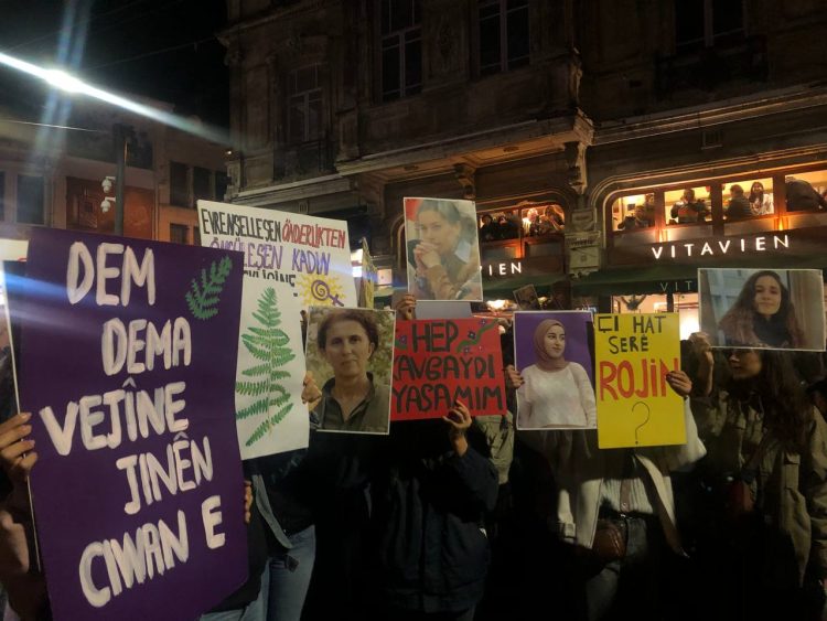 Genç Kadınlardan 25 Kasım: Kadınların Barışı Özgür Yaşamı Savunmaktır