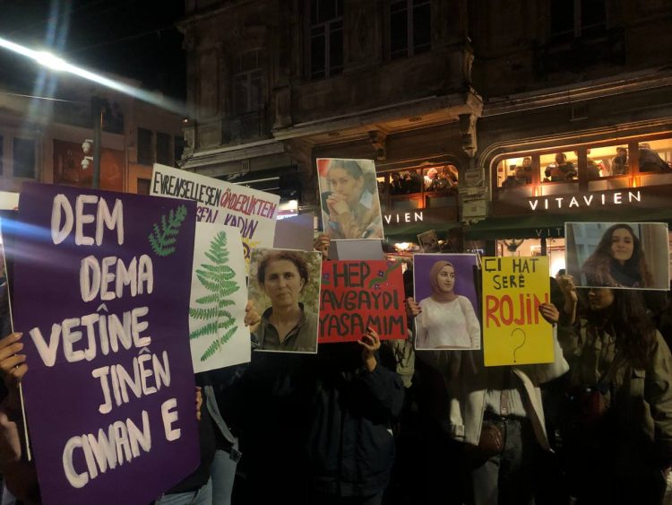 Genç Kadınlardan 25 Kasım: Kadınların Barışı Özgür Yaşamı Savunmaktır