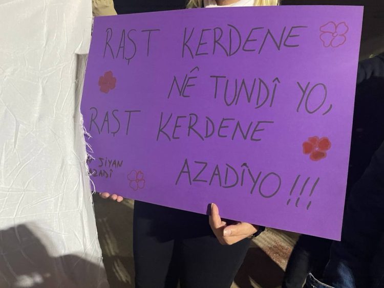 Genç Kadınlardan 25 Kasım: Kadınların Barışı Özgür Yaşamı Savunmaktır