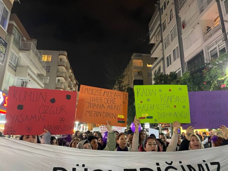 Genç Kadınlardan 25 Kasım: Kadınların Barışı Özgür Yaşamı Savunmaktır