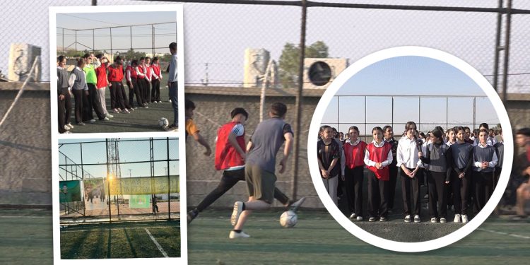 Maxmur Ş. Rüstem Cudi Kampında Futbol Turnuvası