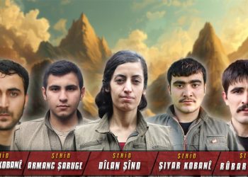 HPG BİM Şehit Düşen 5 Özgürlük Gerillasının Kimlik Bilgilerini Paylaştı