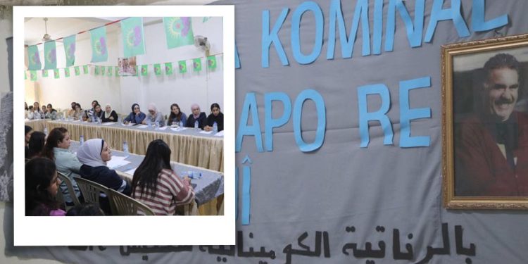 Halep’de Genç Kadınlar Önder Apo’nun Özgürlüğü İçin Panel Düzenledi