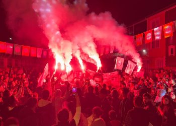 Tarsus’ta Meşaleler Eşliğinde Ulusal Direniş Bayramı Kutlandı