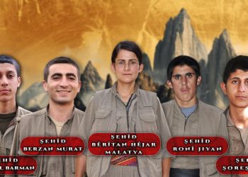 HPG BİM Şehit Düşen Beş Özgürlük Gerillasının Kimlik Bilgilerini Açıkladı