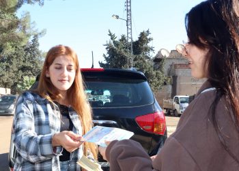 Yekîtiya Jinên Ciwan, “Kom Bibe” Kampanyası Çerçevesinde Dirbesiyê’de Çalışmalarına Devam Ediyor