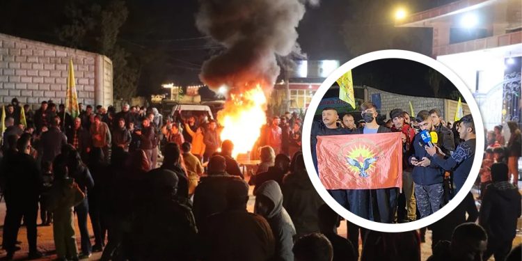 Qamişlo’da Gençler Saldırılara Karşı Sokaklara Çıktı