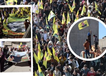 Fırat Kantonu’nda Önder Apo’ya Özgürlük Yürüyüşü